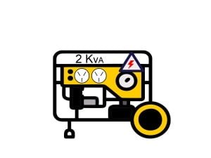 graphic of 2Kva generator